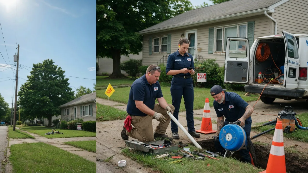 Sewer Line Repair in White Hall, IL near me